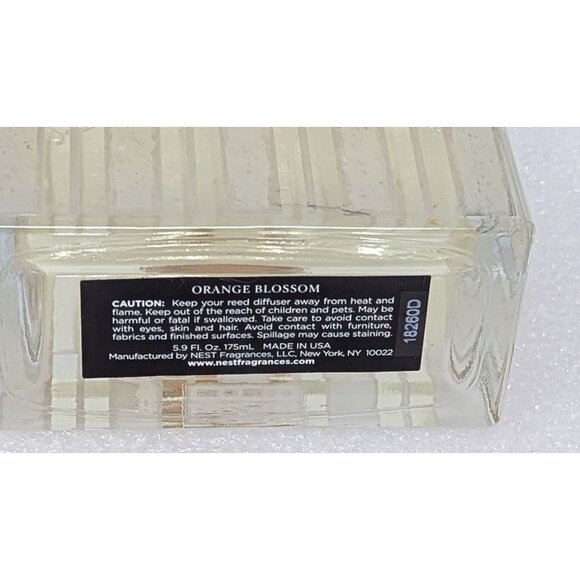 Nest Fragrances Orange Blossom Reed Diffuser 5.9 Fl Oz - Picture 2 of 2